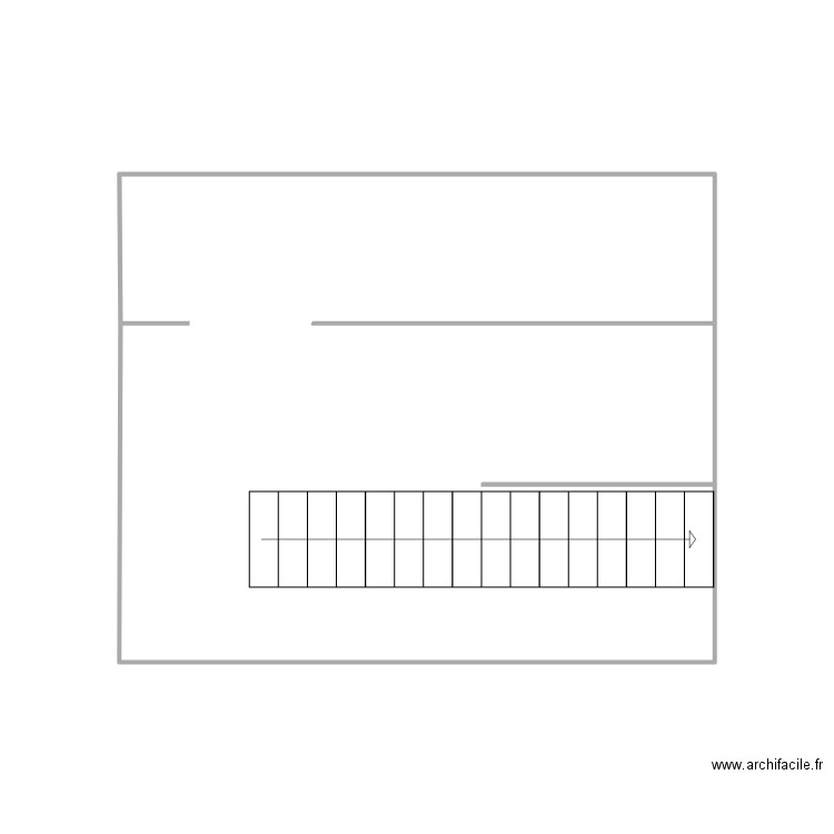 cave sabine. Plan de 1 pièce et 20 m2