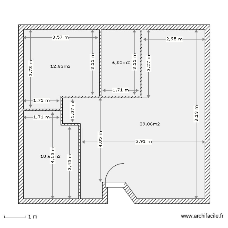 Plan. Plan de 0 pièce et 0 m2