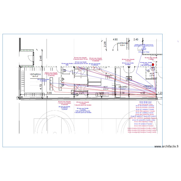 schaller rez . Plan de 0 pièce et 0 m2