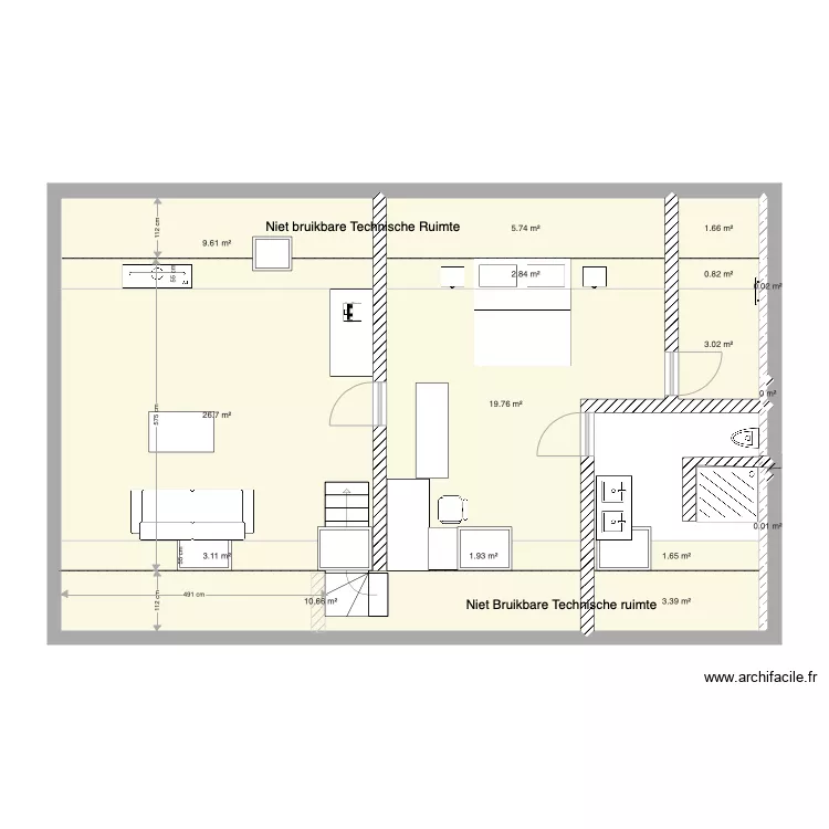 Zolder AJ v02. Plan de Zolder AJ v02. Plan de