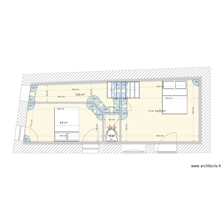 Rdc annexe 1. Plan de 0 pièce et 0 m2