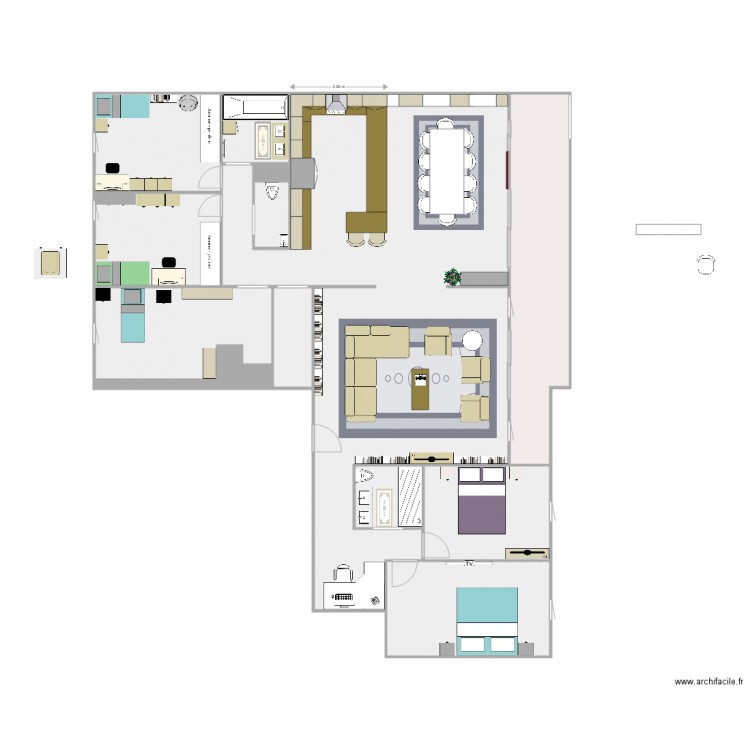 futur. Plan de 0 pièce et 0 m2