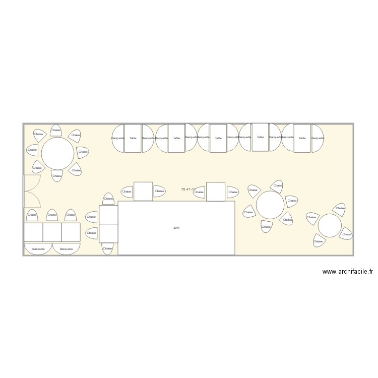 Le comptoir des tontons 2. Plan de 0 pièce et 0 m2