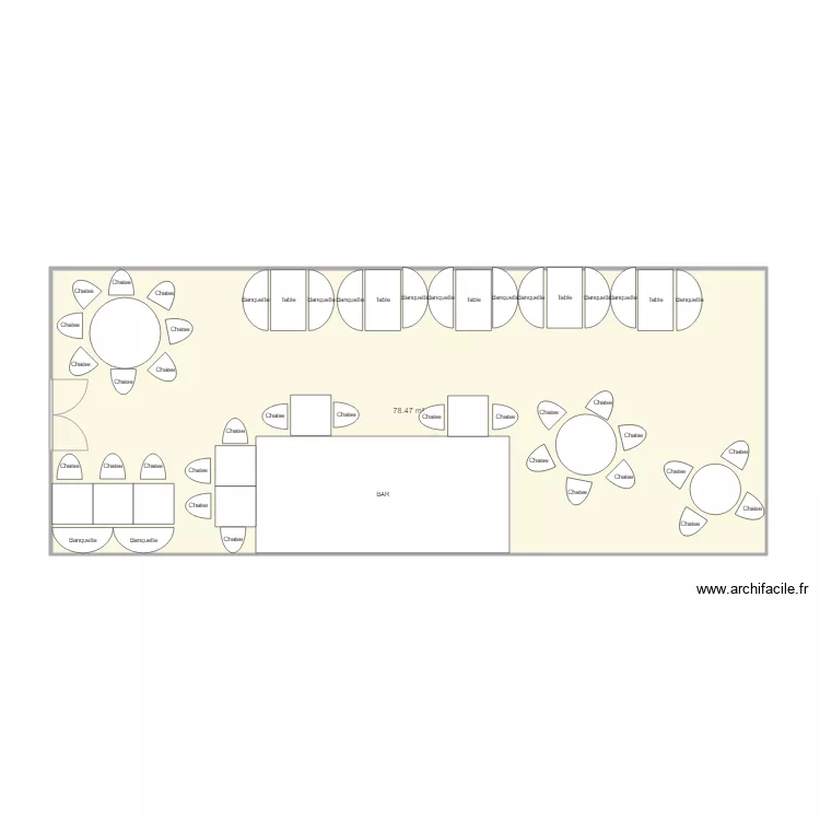 Le comptoir des tontons 2. Plan de 