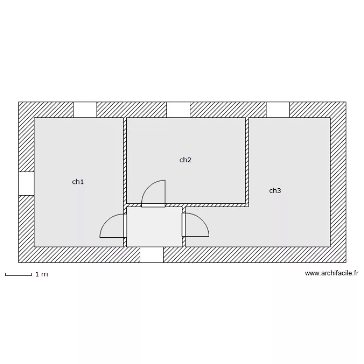 etage. Plan de 