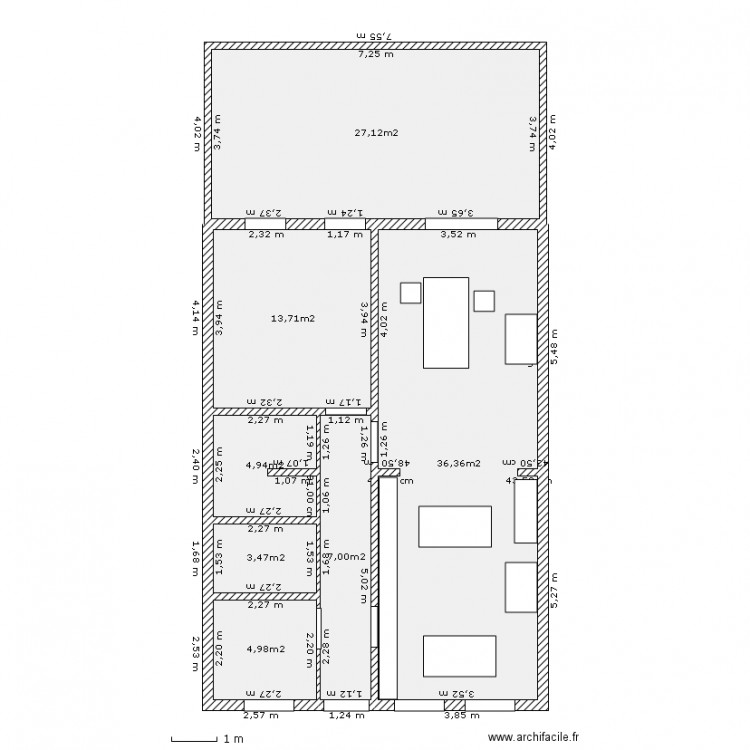 lacour. Plan de 0 pièce et 0 m2