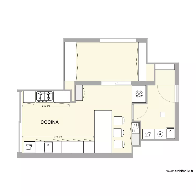 COCINA CARMEN 1. Plan de 