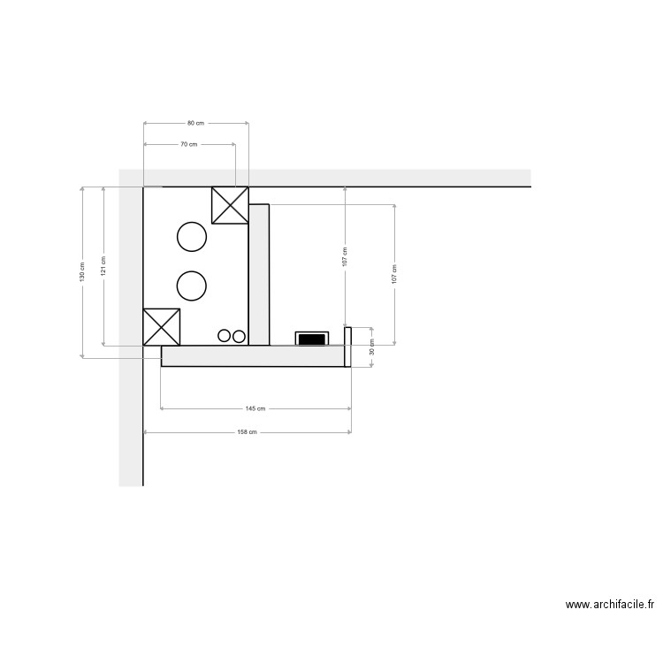 corniche 5. Plan de 0 pièce et 0 m2