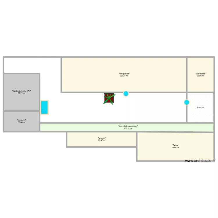 Langlais Thomas. Plan de Langlais Thomas. Plan de