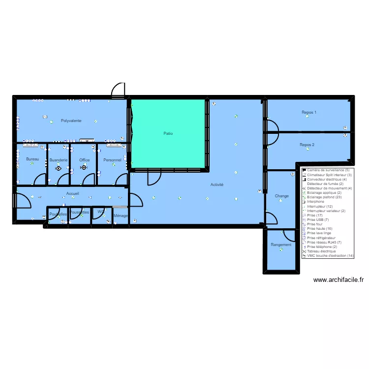B94KB23D elec. Plan de 
