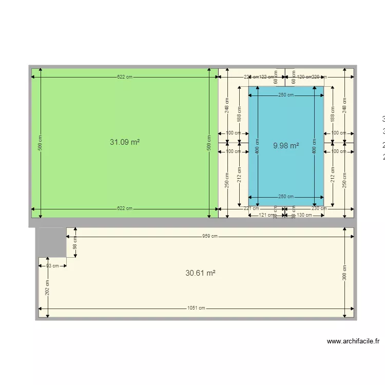 VITRY Mardeuil. Plan de 
