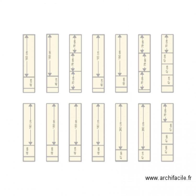 planches. Plan de 0 pièce et 0 m2