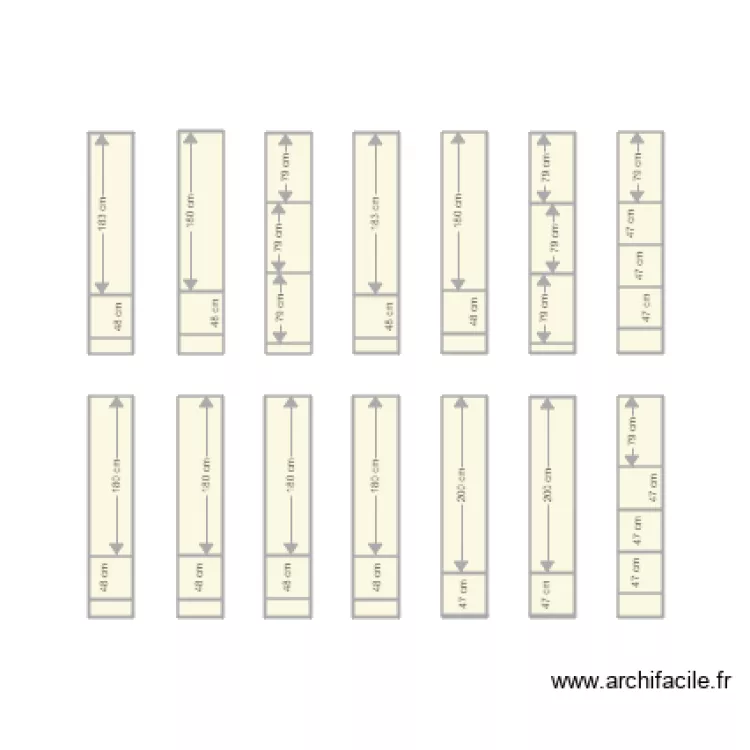 planches. Plan de 