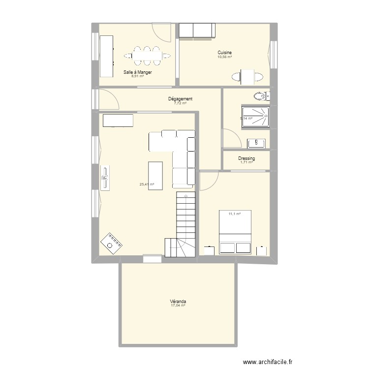 Dany bretagne plan 1. Plan de 0 pièce et 0 m2