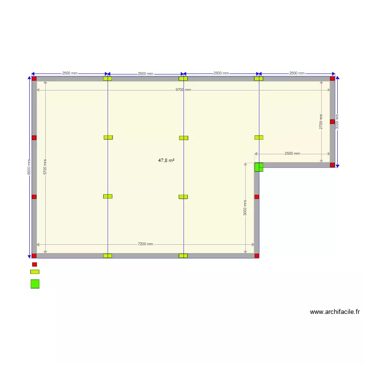 Максим Завидово Сваи. Plan de 