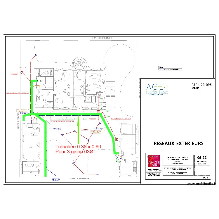 villa Parthenay ext. Plan de 0 pièce et 0 m2