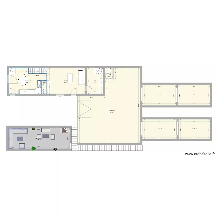 BASSE GRANGE 2. Plan de 