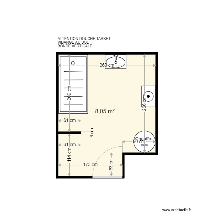 DAUCHEZ SYLVIE . Plan de 0 pièce et 0 m2