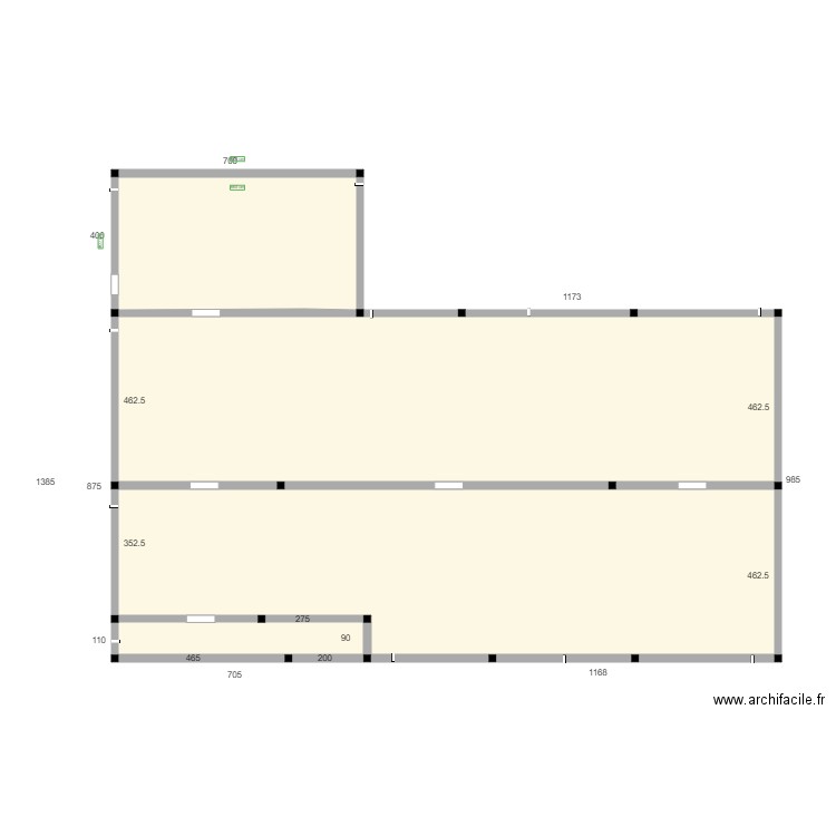 plan maison ménilière VS. Plan de 0 pièce et 0 m2