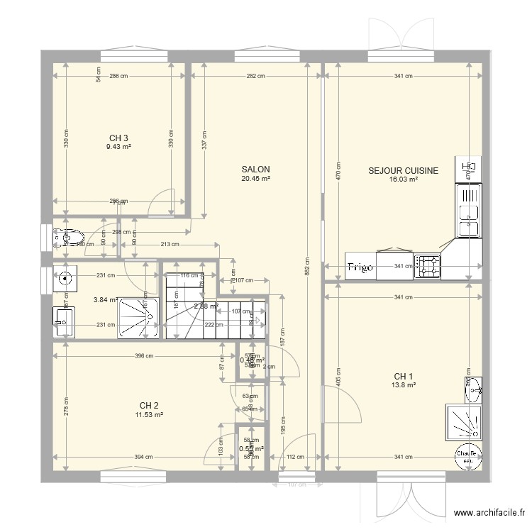 CHATEAU D EAU PROJET 1. Plan de 0 pièce et 0 m2