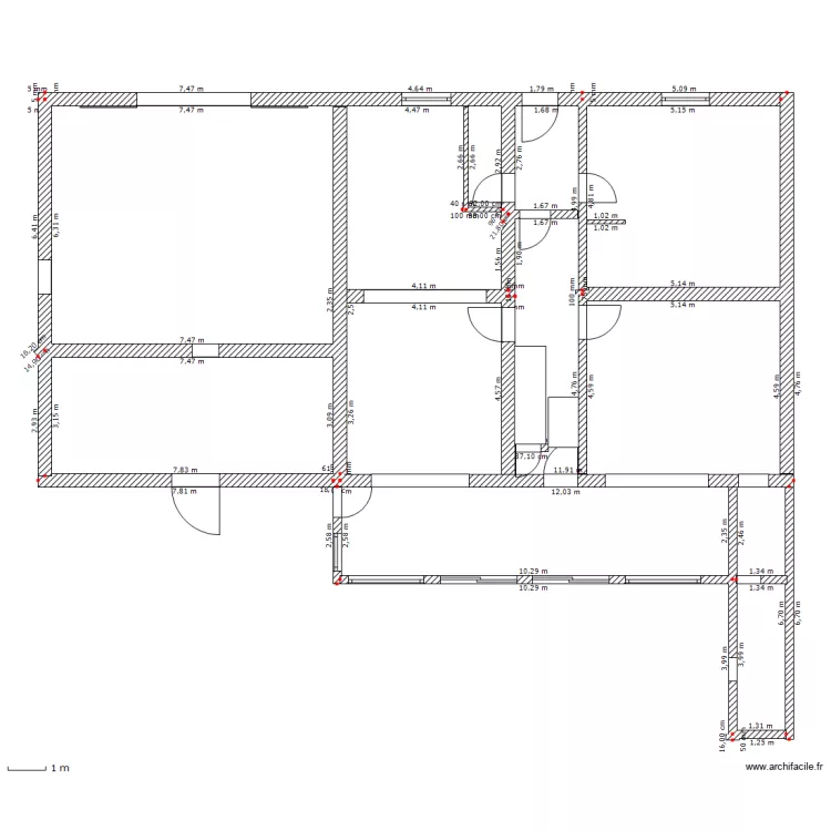 Ch.de nivelles,23 300%. Plan de Ch.de nivelles,23 300%. Plan de