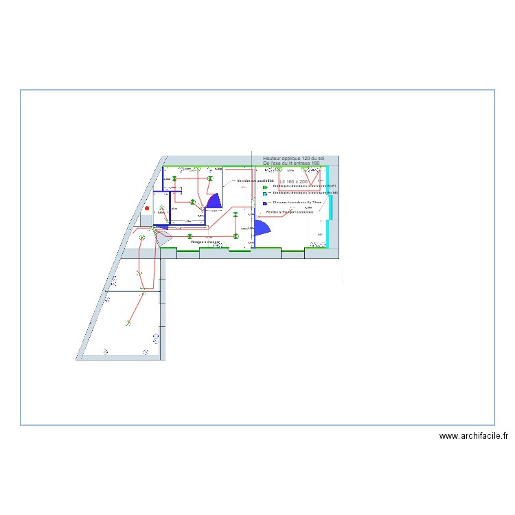 BARJOLLE ETAGE 1. Plan de 0 pièce et 0 m2