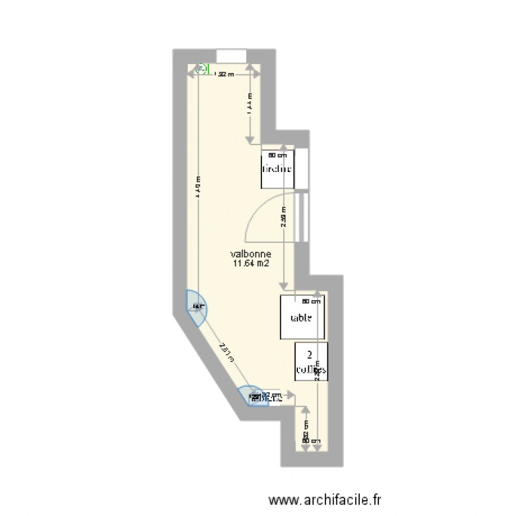 clicclac valbonne. Plan de 0 pièce et 0 m2