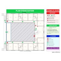 Calvi ETG 1 Plan d'évacuation