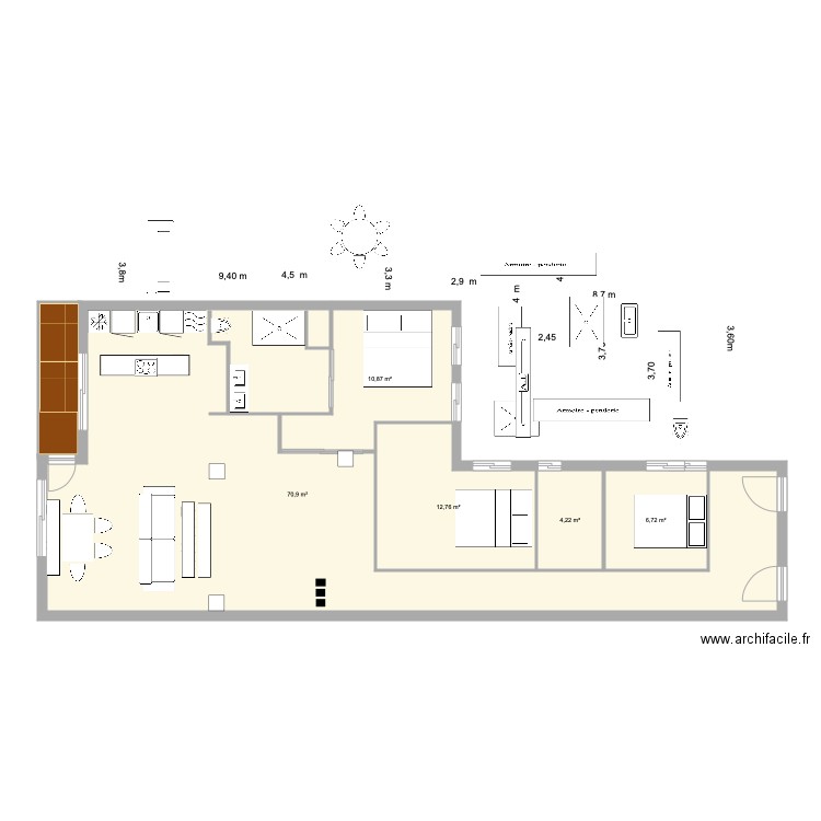 lagasca 27 estado ref7. Plan de 0 pièce et 0 m2