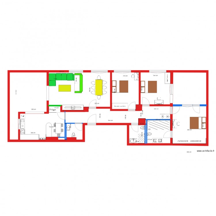 KAYSERI EV FINI . Plan de 0 pièce et 0 m2