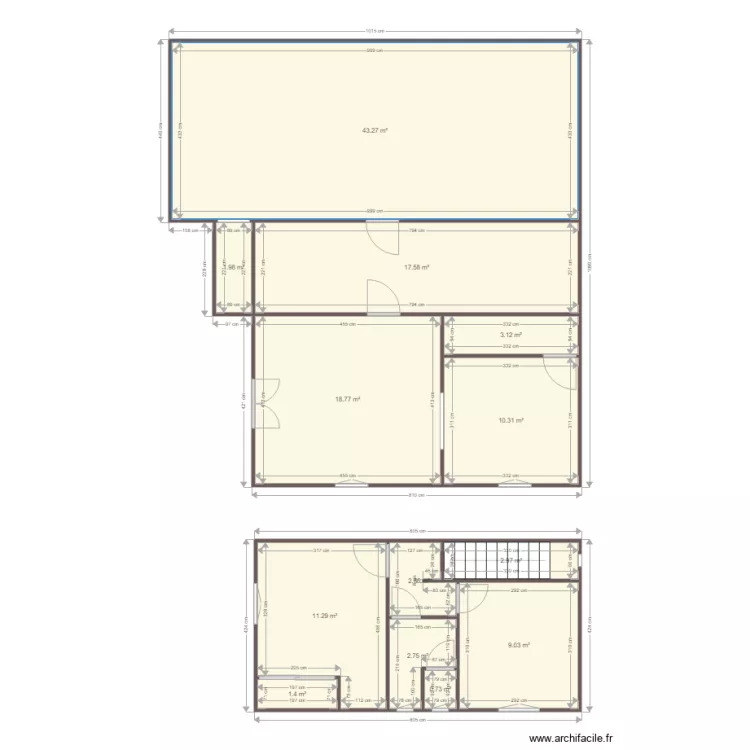 Montsegur RC. Plan de 