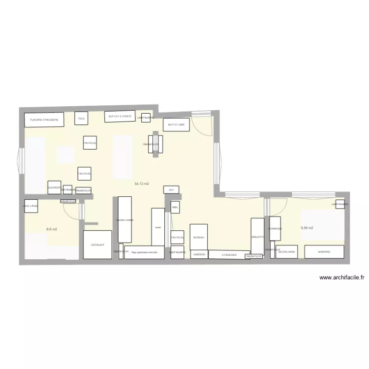 CANTA JARDIN NOUVEAU A10. Plan de CANTA JARDIN NOUVEAU A10. Plan de