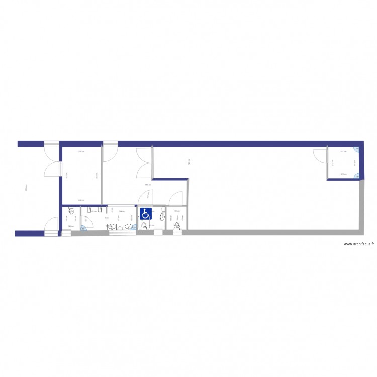 extension cercle. Plan de 0 pièce et 0 m2