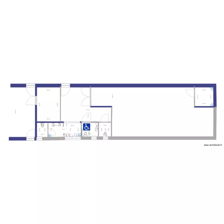 extension cercle. Plan de 