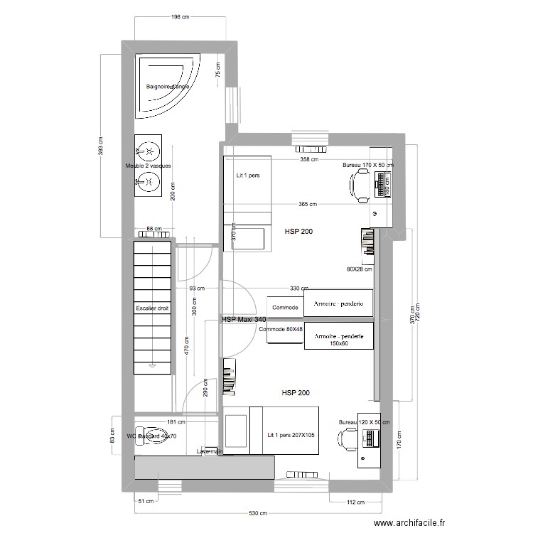 Amiens  193 GR Niveau 2 - état futur 1c. Plan de 0 pièce et 0 m2