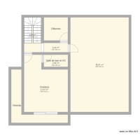 plan villa sidi maafa 1 er etage