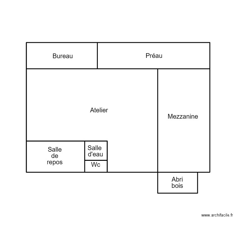 GOUESNACH ANSE DU CADOU. Plan de 8 pièces et 35 m2