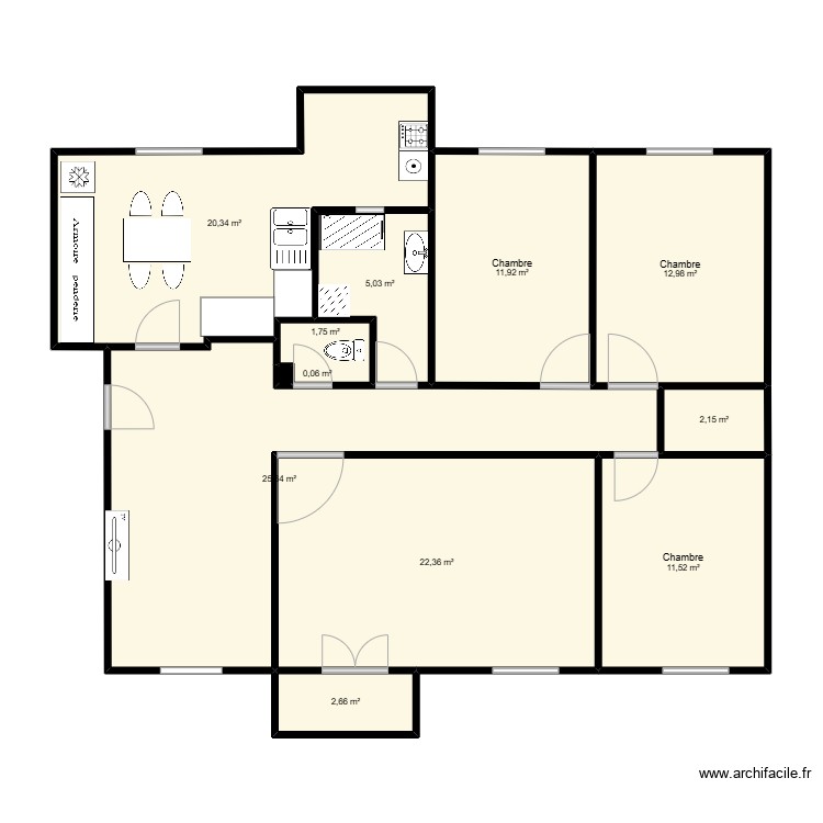 1home. Plan de 0 pièce et 0 m2