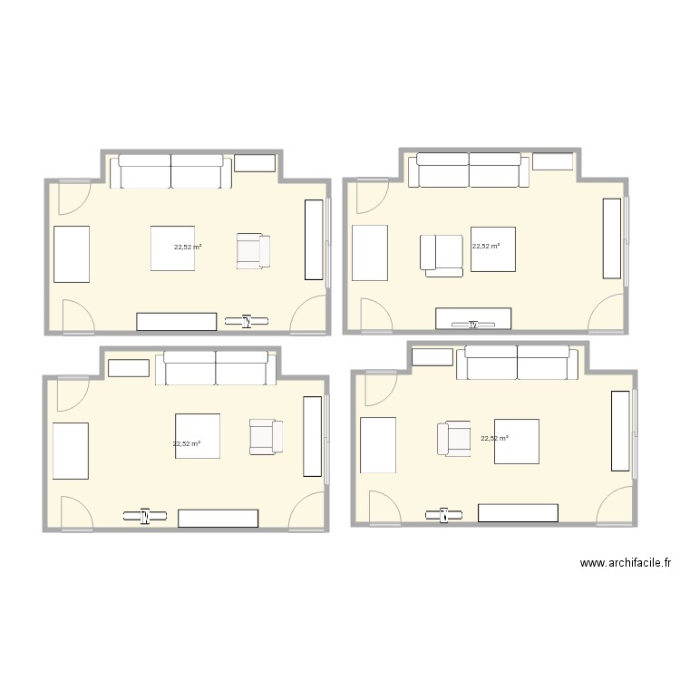 comedr. Plan de 0 pièce et 0 m2