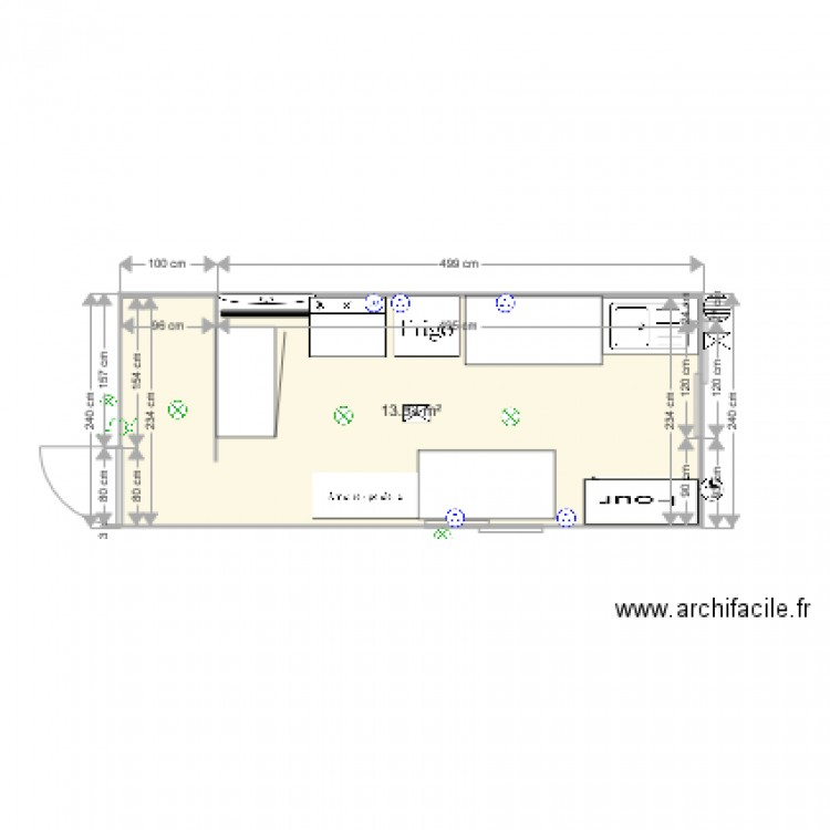 Laboratoire. Plan de 0 pièce et 0 m2