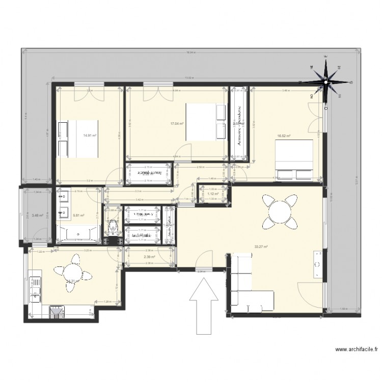F4 CHYPRE. Plan de 0 pièce et 0 m2