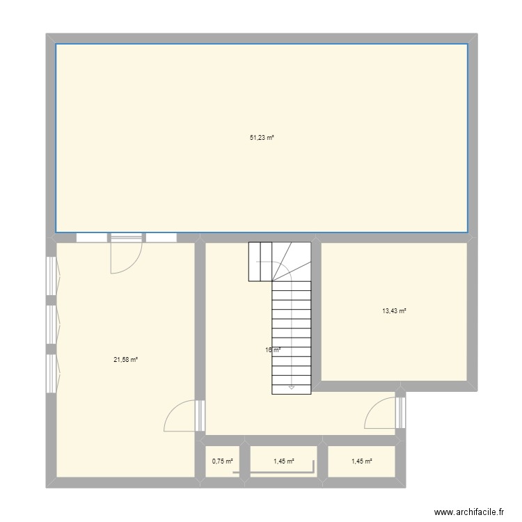 test RDC. Plan de 0 pièce et 0 m2