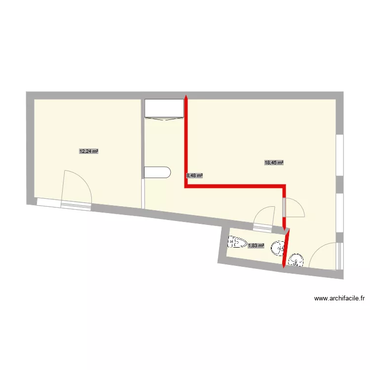 Cabinet Evoluson final. Plan de 