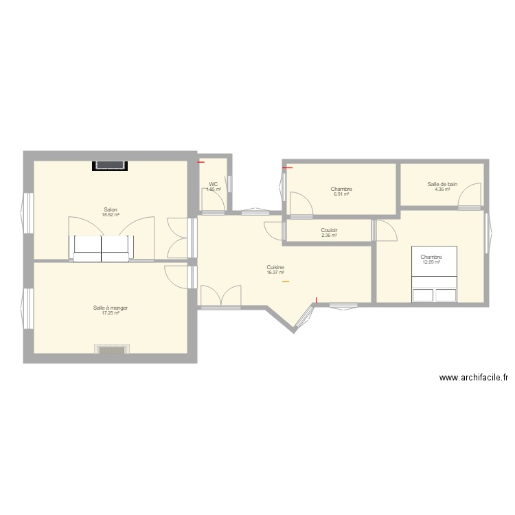 Christiani chambre Cuisine. Plan de 0 pièce et 0 m2