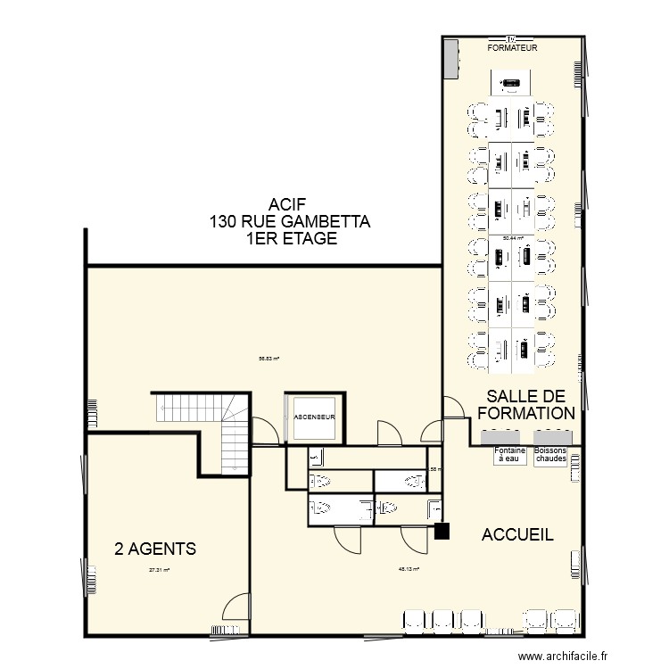 ACIF PROJET IMPLANTATION 5. Plan de 0 pièce et 0 m2