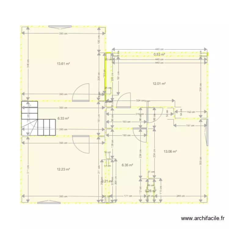 BEAUGENDRE ET. Plan de 