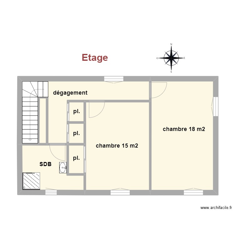 libaros étage. Plan de 0 pièce et 0 m2