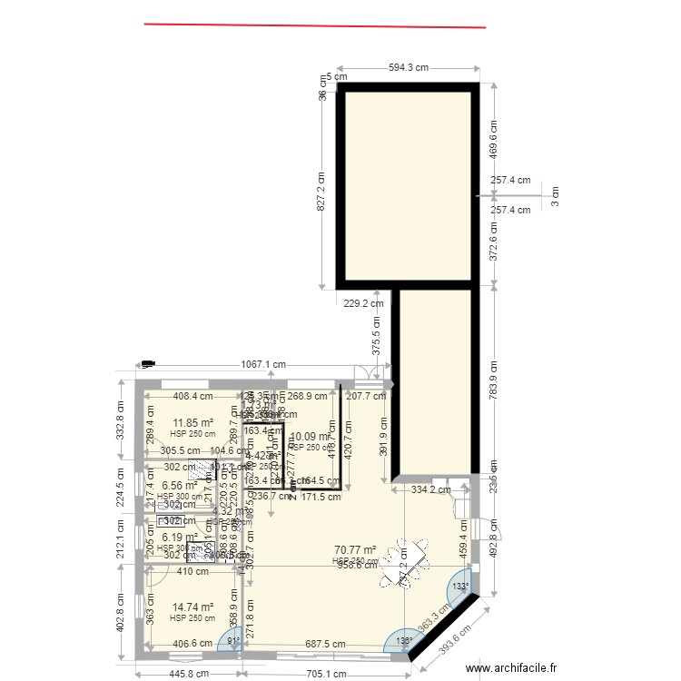 projet annie 5 bis patrick. Plan de 0 pièce et 0 m2