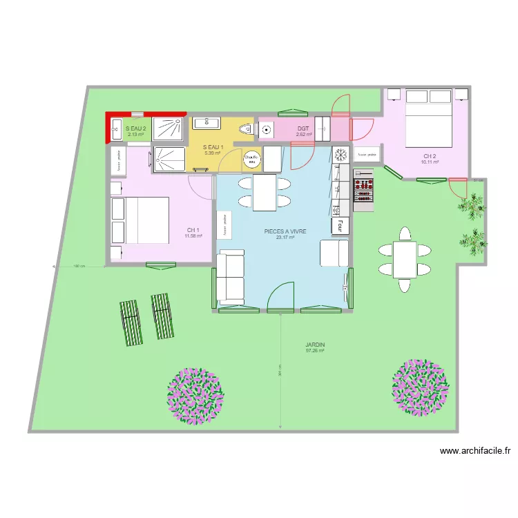 CHAUMIERE. Plan de CHAUMIERE. Plan de