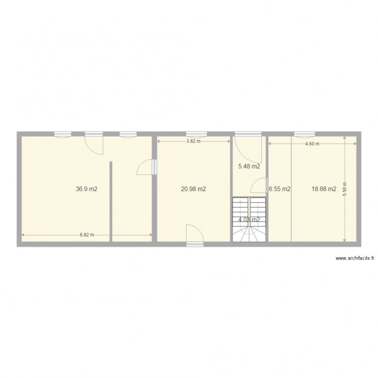 fye rdc. Plan de 0 pièce et 0 m2